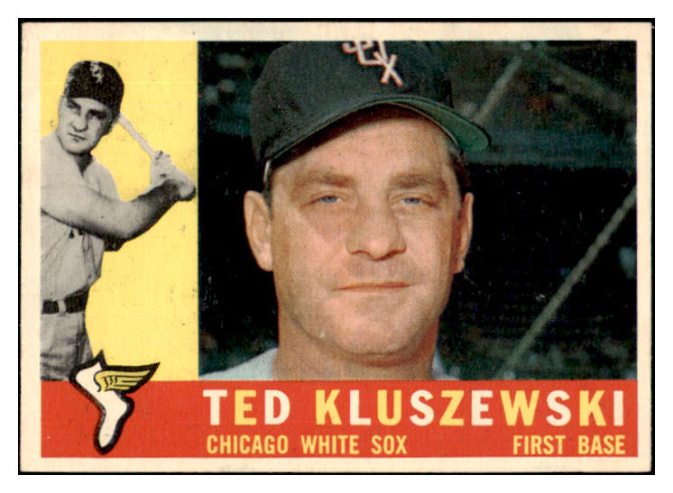 1960 Topps Baseball #505 Ted Kluszewski White Sox EX-MT/NR-MT 430198