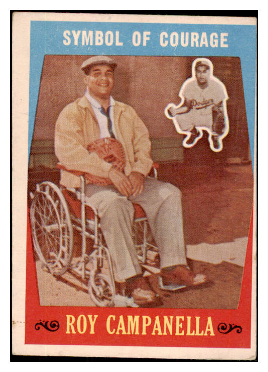 1959 Topps Baseball #550 Roy Campanella Dodgers VG-EX mc 430251