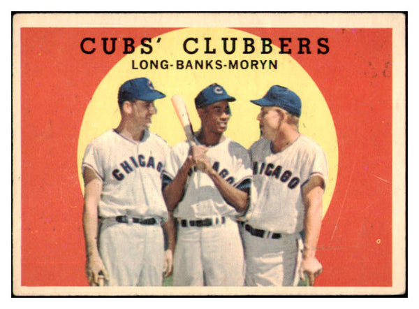 1959 Topps Baseball #147 Ernie Banks Dale Long VG/VG-EX 430260