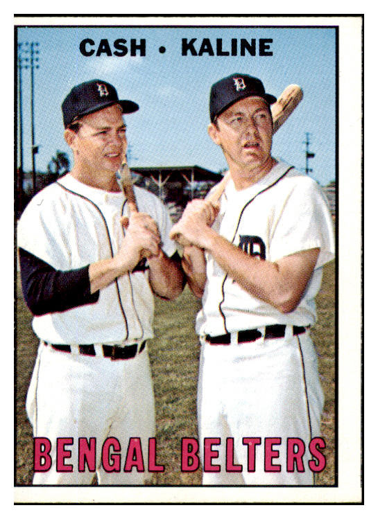 1967 Topps Baseball #216 Al Kaline Norm Cash VG-EX 430269