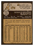 1973 Topps Baseball #115 Ron Santo Cubs NR-MT 430365