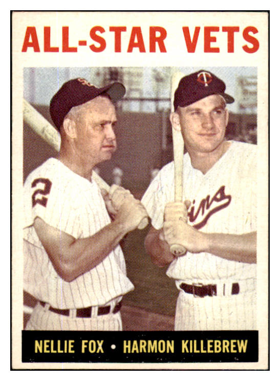 1964 Topps Baseball #081 Harmon Killebrew Nellie Fox EX-MT 430370