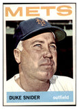 1964 Topps Baseball #155 Duke Snider Mets EX-MT 430373