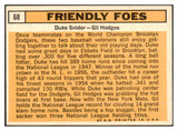 1963 Topps Baseball #068 Duke Snider Gil Hodges EX+/EX-MT 430376