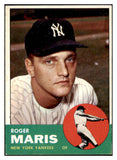 1963 Topps Baseball #120 Roger Maris Yankees EX-MT 430386