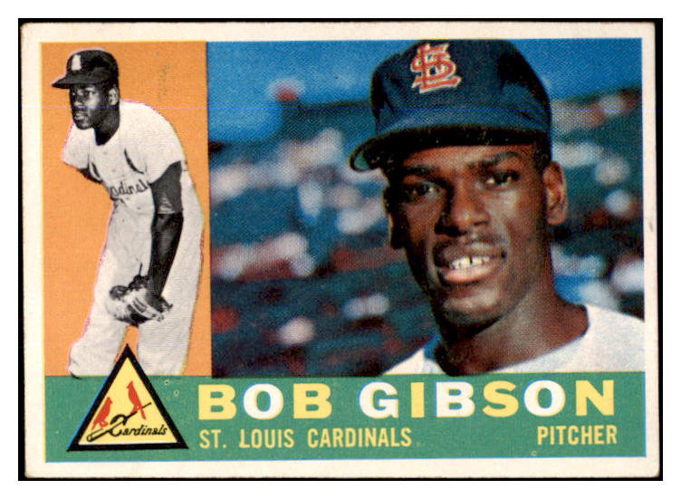 1960 Topps Baseball #073 Bob Gibson Cardinals VG-EX/EX 430406