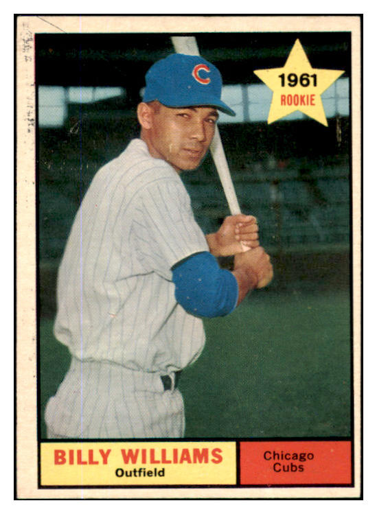 1961 Topps Baseball #141 Billy Williams Cubs EX 430411