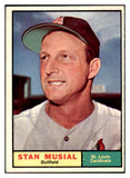 1961 Topps Baseball #290 Stan Musial Cardinals EX-MT 430414
