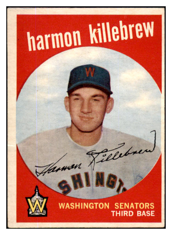 1959 Topps Baseball #515 Harmon Killebrew Senators VG-EX 430435