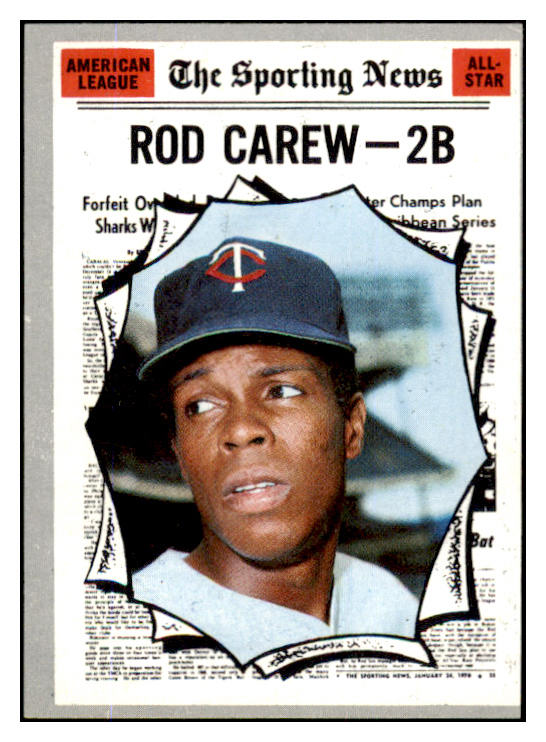 1970 Topps Baseball #453 Rod Carew A.S. Twins VG-EX 430438