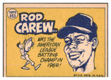 1970 Topps Baseball #453 Rod Carew A.S. Twins VG-EX 430438