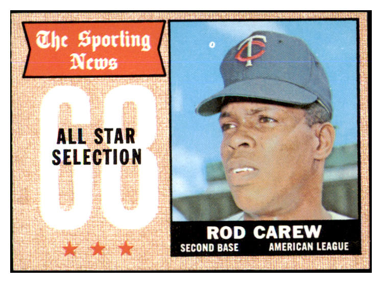 1968 Topps Baseball #363 Rod Carew A.S. Twins NR-MT 430449