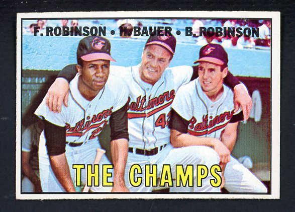 1967 Topps Baseball #001 Brooks Robinson Frank Robinson EX-MT 430571