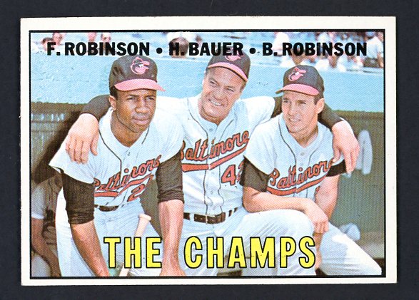 1967 Topps Baseball #001 Brooks Robinson Frank Robinson EX-MT 430572