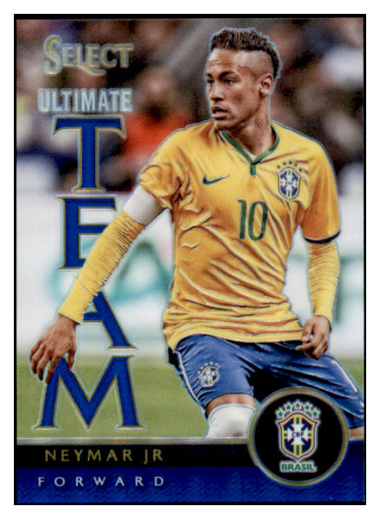 2015 Select Ultimate Team #017 Neymar Jr. Brazil Blue 121/299 430975