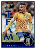 2015 Select Ultimate Team #017 Neymar Jr. Brazil Blue 121/299 430975