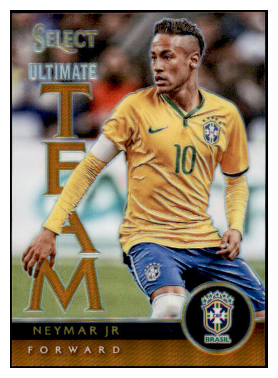 2015 Select Ultimate Team #017 Neymar Jr. Brazil Orange 108/149 430980