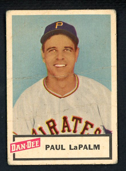 1954 Dan Dee Paul Lapalme Pirates Good 431163