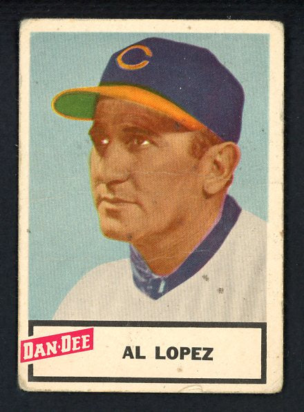 1954 Dan Dee Al Lopez Indians GD-VG 431165