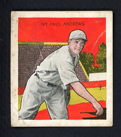 1933 Tattoo Orbit Ivy Andrews Red Sox GD-VG 431237