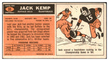 1965 Topps Football #035 Jack Kemp Bills VG 431277