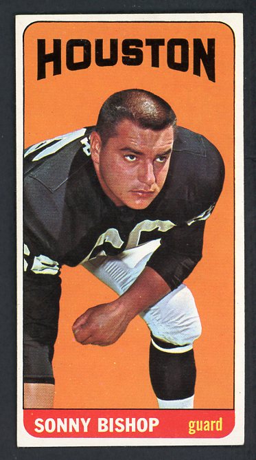 1965 Topps Football #068 Sonny Bishop Oilers NR-MT 431286