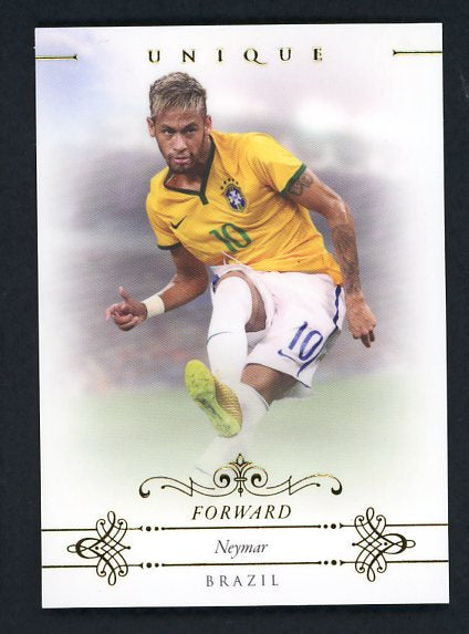 2015 Futera Unique #080 Neymar Jr. Brazil 431411