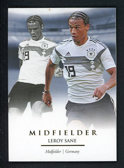 2020 Futera Unique #055 Leroy Sane Germany 431482