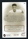 2020 Futera Unique #098 Jadon Sancho England Bronze 431483