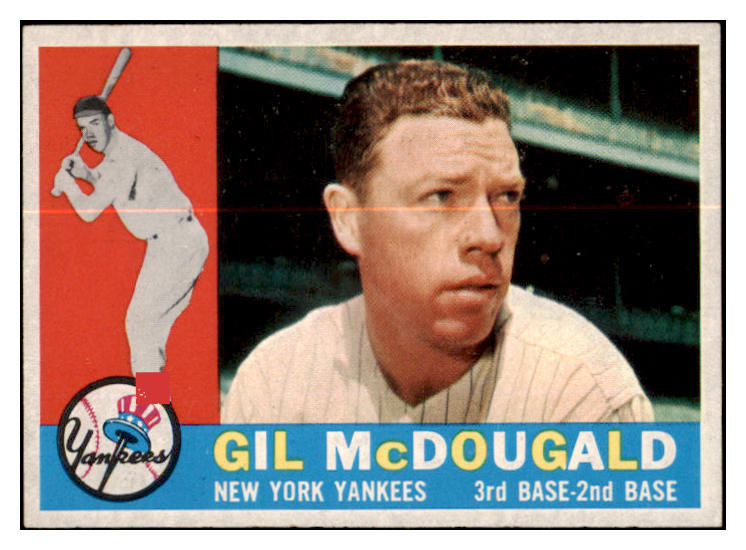 1960 Topps Baseball #247 Gil McDougald Yankees NR-MT 431632