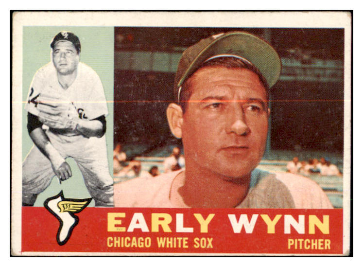 1960 Topps Baseball #001 Early Wynn White Sox VG-EX 431634