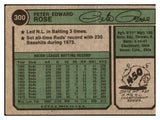 1974 Topps Baseball #300 Pete Rose Reds GD-VG 431673