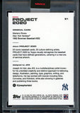 Topps Project 2020 #091 Mariano Rivera Yankees JK5 431795