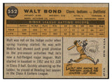 1960 Topps Baseball #552 Walt Bond Indians NR-MT 431838