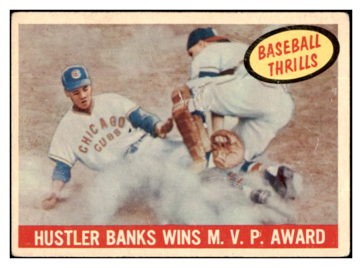 1959 Topps Baseball #469 Ernie Banks IA Cubs PR-FR 431922