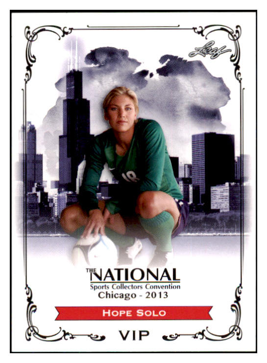 2013 Leaf National #N-HS1 Hope Solo USA 432157