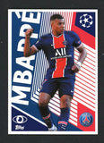 2020 Topps Stickers #PSG2 Kylian Mbappe PSG 432497