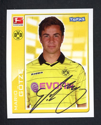 2010 Topps Stickers #040 Mario Gotze Dortmund 432512