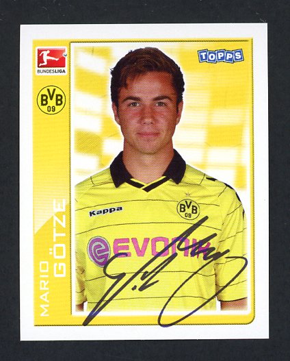 2010 Topps Stickers #040 Mario Gotze Dortmund 432513