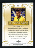 2018 Leaf Immortal Collection #010 Neymar Jr. Brazil Green 14/15 432553