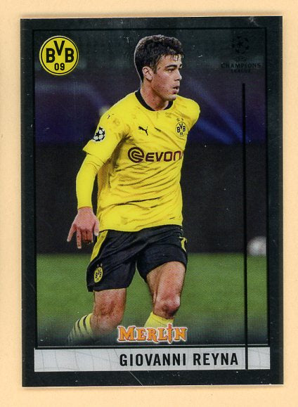 2020 Topps Merlin #011 Giovanni Reyna Dortmund 432711