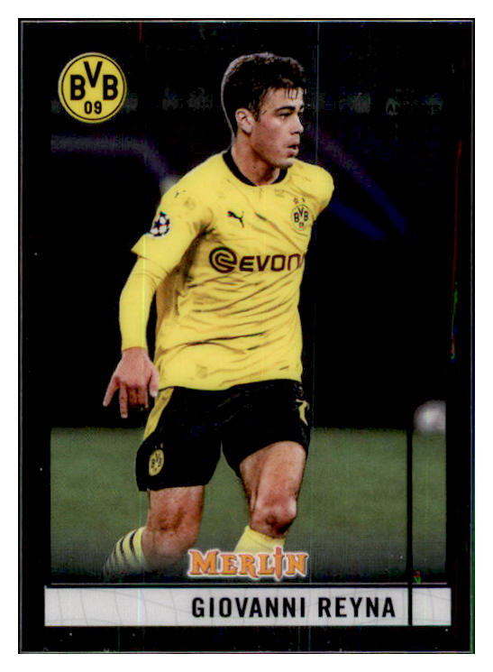 2020 Topps Merlin #011 Giovanni Reyna Dortmund 432712