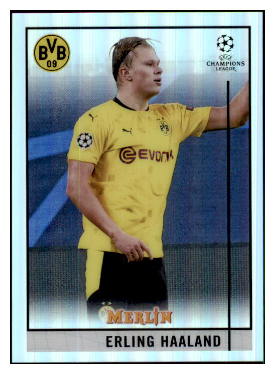 2020 Topps Merlin #065 Erling Haaland Dortmund 432716