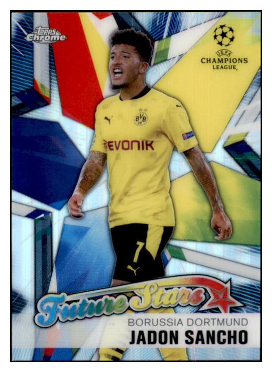 2020 Topps Chrome Future Stars #FS-JS Jadon Sancho Dortmund 432884