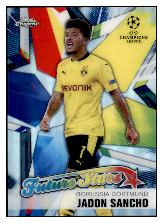 2020 Topps Chrome Future Stars #FS-JS Jadon Sancho Dortmund 432885