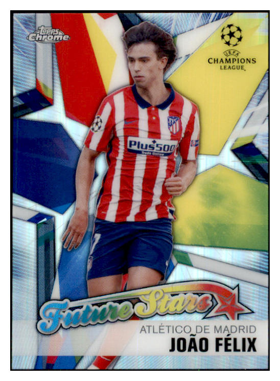 2020 Topps Chrome Future Stars #FS-JF Joao Felix Atletico Madrid 432888