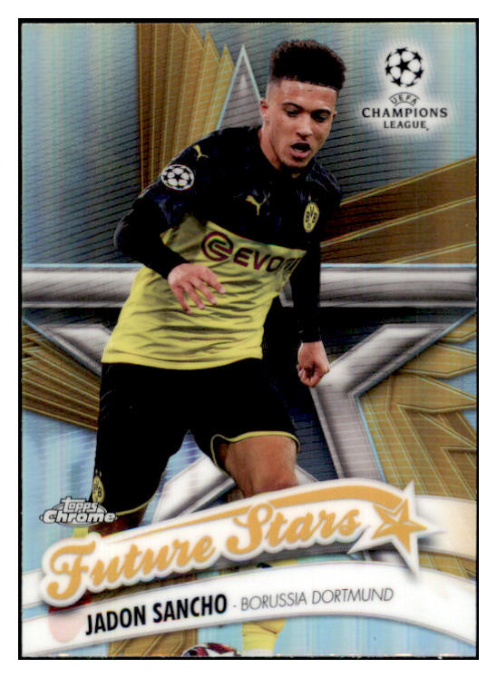 2019 Topps Chrome Future Stars #FS-JS Jadon Sancho Dortmund 432904