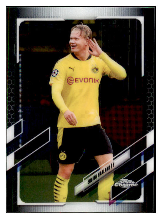 2020 Topps Chrome #049 Erling Haaland Dortmund 432938