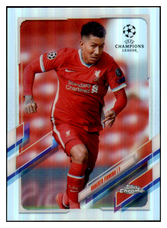 2020 Topps Chrome #33 Roberto Firmino Liverpool Refractor 432946