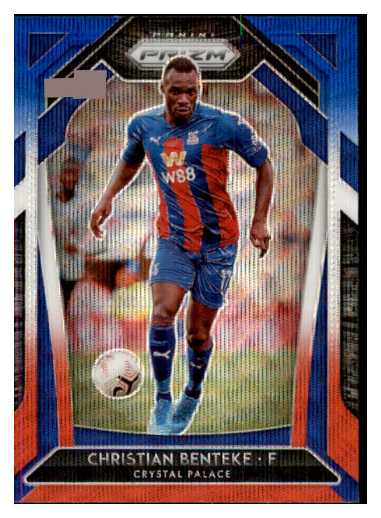 2020 Panini Prizm #074 Christian Benteke Crystal Palace Red White Blue 433092